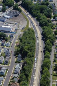 Concrete repair work on Route 8