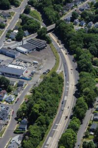 Concrete repair work on Route 8
