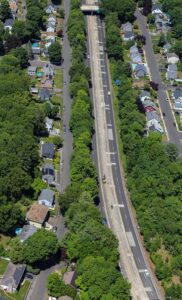 Concrete repair work on Route 8