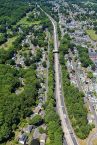 Concrete repair work on Route 8