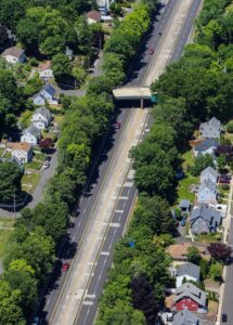 Concrete repair work on Route 8