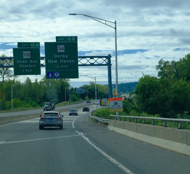 Traffic speed watch notice